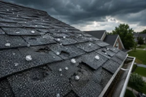Roof Hail Damage Insurance Claim 1
