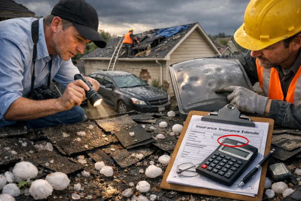 Underpaid Hail Damage Insurance Claim 2